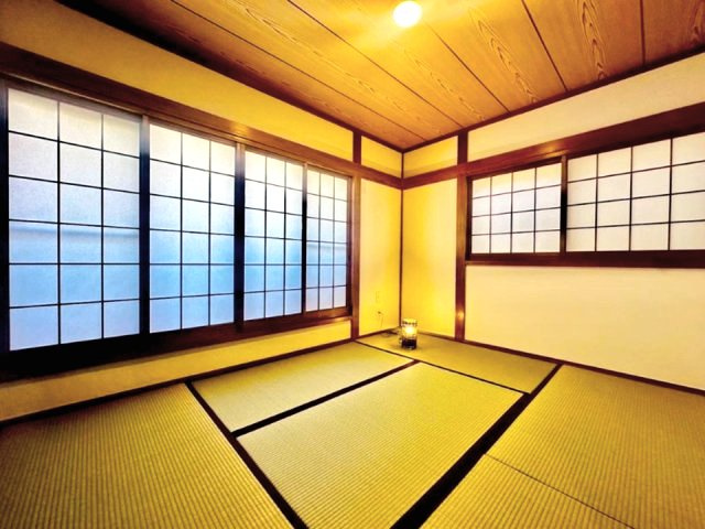 樋ノ口町2丁目の和室|しっとりと落ち着いた雰囲気です。気軽にごろ～んと出来ます