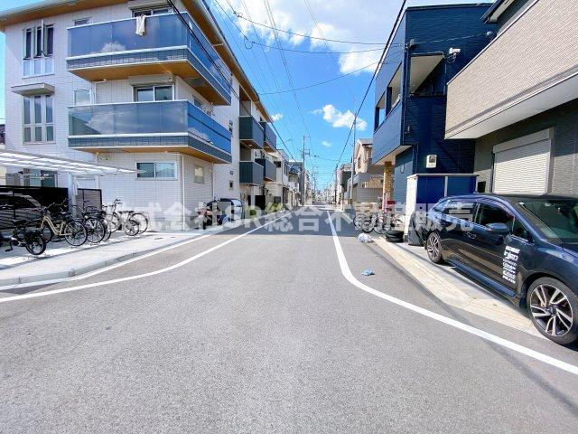 寺前町1丁目中古戸建の前面道路含む現地写真|前面道路含む現地写真です