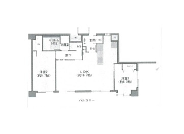 【間取り】 | エクセルシオール港区海岸