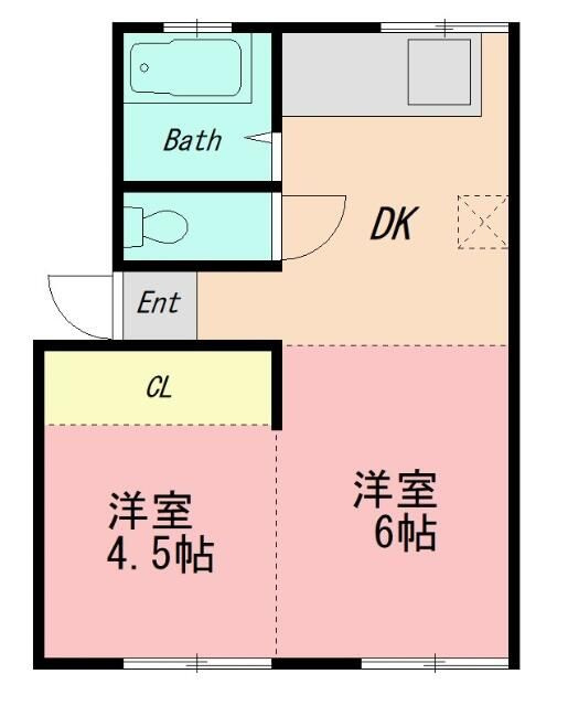 大和市西鶴間４丁目のアパート