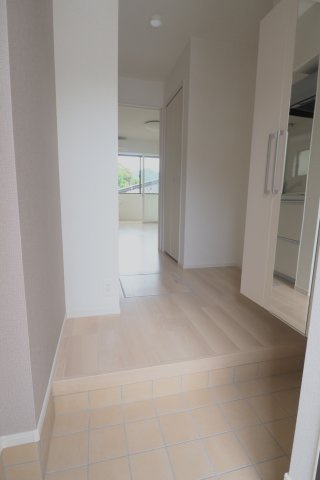 シャンス　トロワの玄関