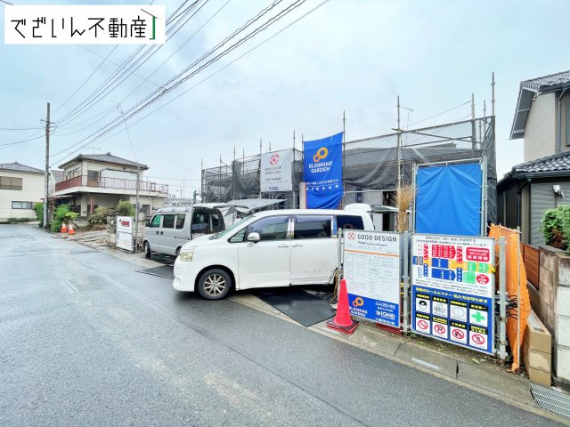 【前面道路含む現地写真】 | blooming garden深谷市緑ヶ丘　【平屋】新築住宅 | 現地(2026年7月撮影)