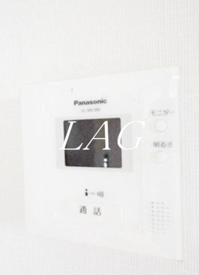 【セキュリティ】 | グランドソレイユ | モニター付きインターフォンです。
