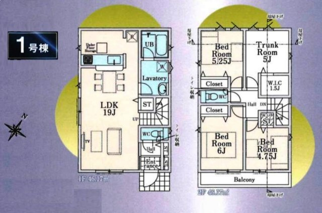 清瀬市下宿2丁目・全4棟　新築一戸建　1号棟