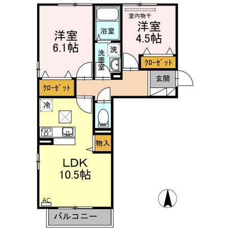 シャトレーの間取り