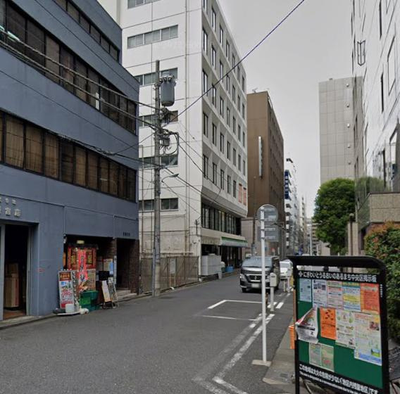 中央区日本橋大伝馬町の店舗事務所の周辺