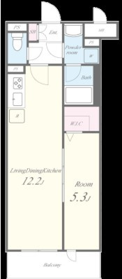 Spica House与野本町の間取り