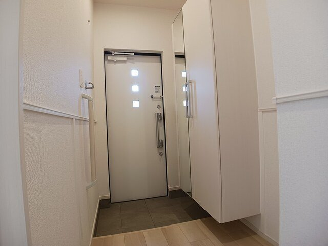 ユニゾンⅢの玄関|収納もある玄関です