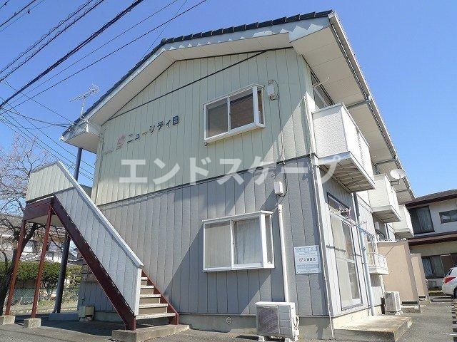 ニューシティーＢの外観|高崎、前橋のお部屋探しはエンドスケープまで！お客様の理想お聞かせ下さい♪