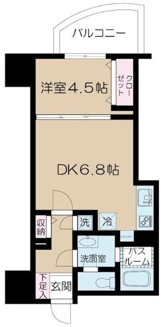 アクシア新宿御苑の間取り