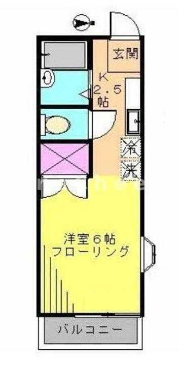 コーポレート滝原の間取り