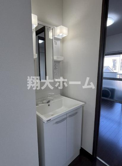 ときわマンションの洗面所