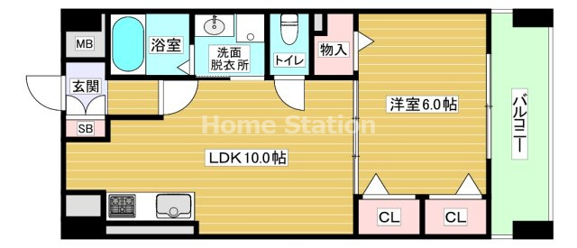 【間取り】 | アサヒグランドパレス