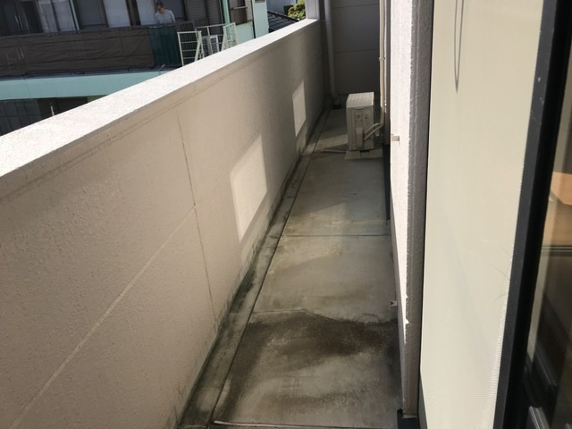 キャトルセゾンのバルコニー