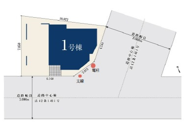 市川市広尾２丁目２０７Ⅱ④の区画図