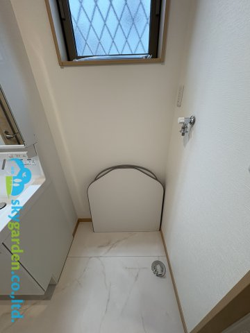 藤沢市大鋸　新築戸建　全３棟B号棟のランドリースペース