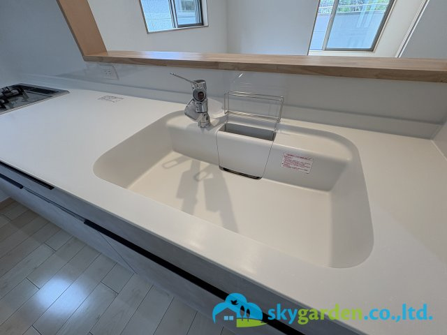 藤沢市大鋸　新築戸建　全３棟B号棟のキッチン|キッチンのシンク