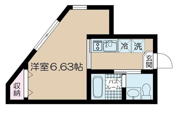 Ｂキャッスル上板橋の間取り