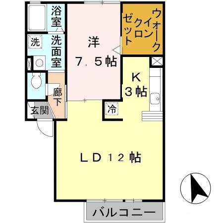 シロス船上B棟の間取り