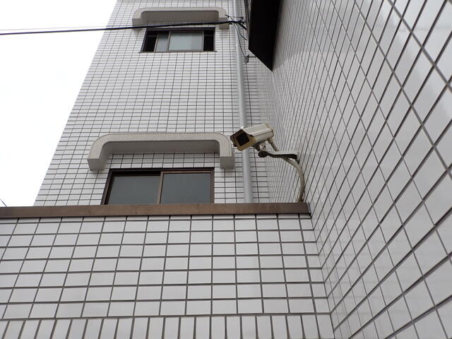 防犯カメラが付いております。