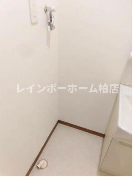 特典：仲介手数料が無料です!!の設備|室内洗濯機置き場です