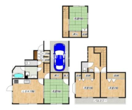 日進町1丁目野上様戸建の間取り|間取り図☆彡