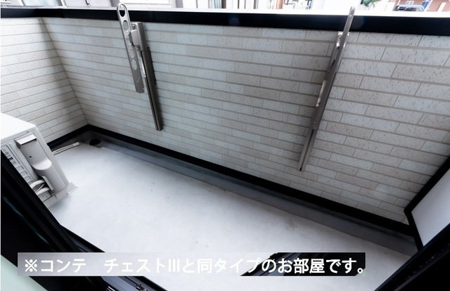 ヒカルサさいたま吉野のバルコニー|外からの目が気にならないバルコニーで洗濯物が干せます