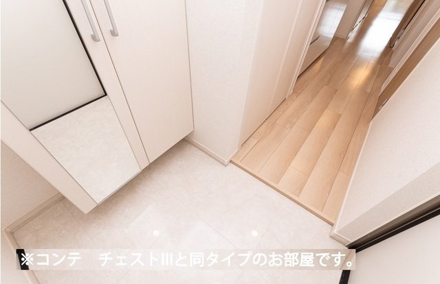 ヒカルサさいたま吉野の玄関|落ち着いた玄関です
