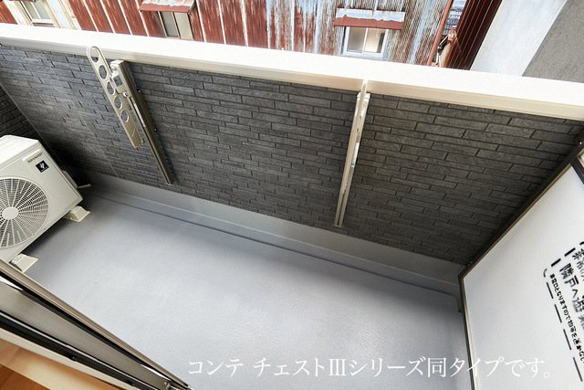 ヒカルサさいたま吉野のバルコニー|開放的で明るい空間を演出してくれるバルコニーです