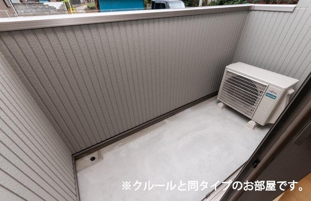 ベルグレイスのバルコニー|開放的で明るい空間を演出してくれるバルコニーです