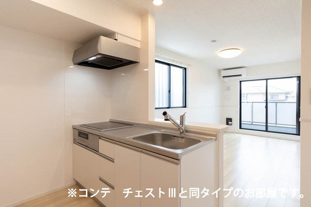 ユニゾン　アザレアⅡのキッチン|キッチンです