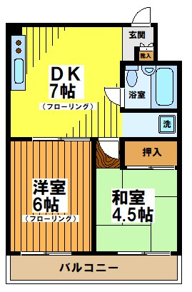 シェモア北沢の間取り