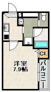 AILE小林の間取り