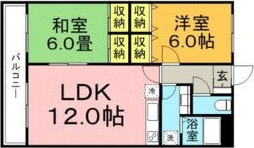 ピエモンテ二日市(旧キャメルハウス)の間取り