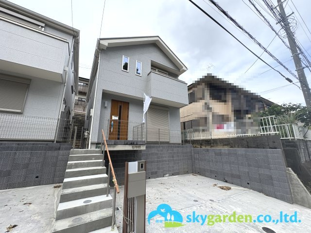 藤沢市大鋸　新築戸建　全３棟C号棟の外観|外観もきれいです