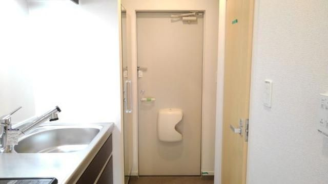 シャン・ド・フルールの玄関