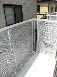 キャメル西川口のバルコニー