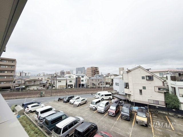 ビューノシャンテ上小岩の展望|バルコニーからの展望です