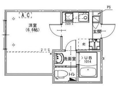 ＫＩＳさいたま市緑区大間木アパート１期１の間取り