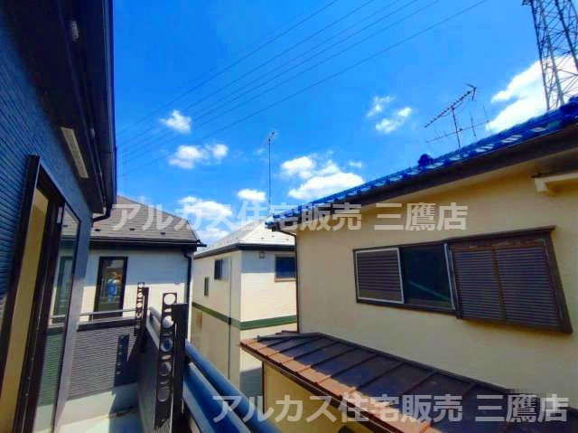【内覧動画公開中！】府中市新町2丁目 中央線 国分寺駅 新築戸建のバルコニー