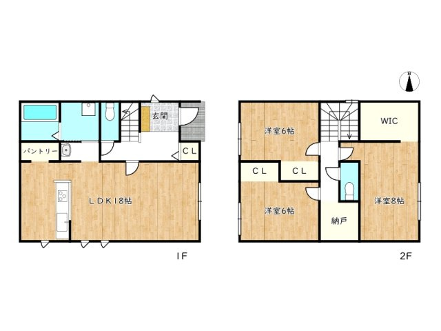 【間取り】 | 姫路市飾磨区今在家３丁目／全1棟