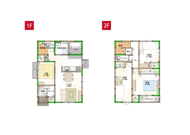 【間取り】 | 新築住宅　高知市百石町⑪