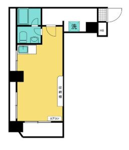 足立区千住４丁目の賃貸マンションの間取り
