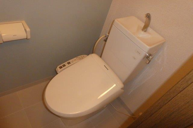 ニューエクセル三宅Ｄのトイレ|ウォシュレット