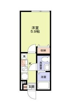 ブランノワール小岩の間取り|間取りです。
