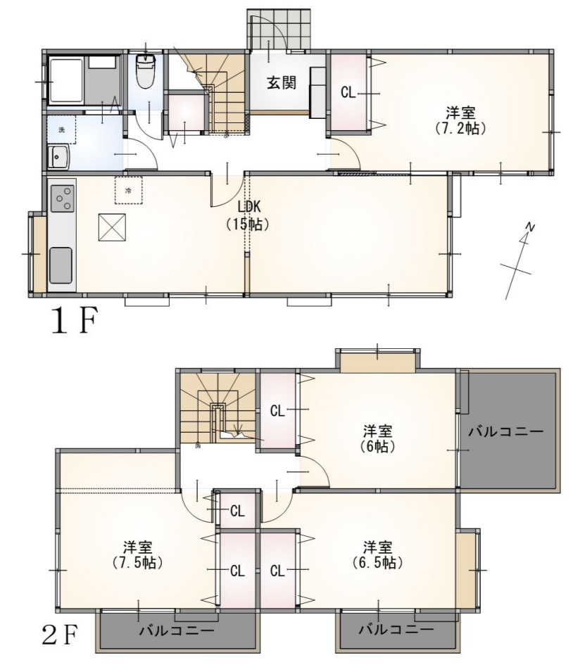 横浜市港北区仲手原2丁目 中古戸建て【仲介手数料無料】