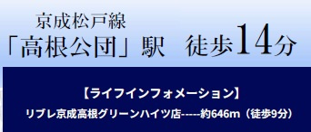船橋市新高根３丁目３０２②の周辺