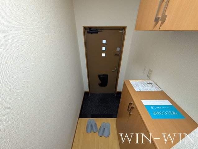ラブリーわんの玄関