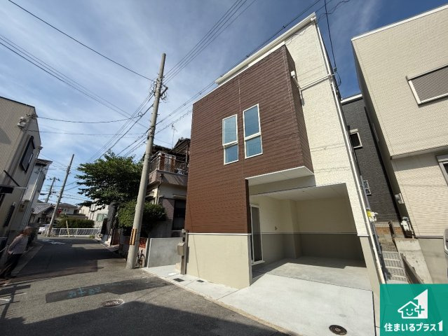 12(土)13(日)現地説明会！◆高石市東羽衣　限定1邸の外観|お客様に長く安心して住んでいだだける事にこだわった家づくり！住んでからのアフターサービスにもしっかりと取り組んでいます！