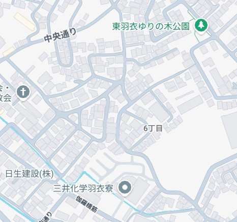 5(土)6(日)現地説明会！◆高石市東羽衣　限定1邸の地図